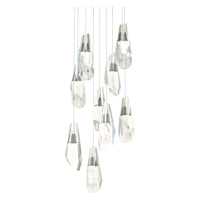 Luma 9-Light Large Crystal Pendant