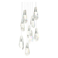 Luma 9-Light Large Crystal Pendant