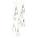 Luma 9-Light Large Crystal Pendant