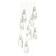 Luma 9-Light Large Crystal Pendant