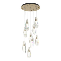 Luma 9-Light Large Crystal Pendant