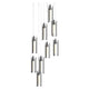 Exos Glass 9-Light Pendant
