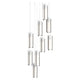 Exos Glass 9-Light Pendant