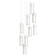 Exos Glass 9-Light Pendant