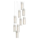 Exos Glass 9-Light Pendant