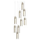 Exos Glass 9-Light Pendant
