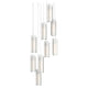 Exos Glass 9-Light Pendant