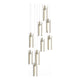 Exos Glass 9-Light Pendant