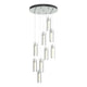 Exos Glass 9-Light Pendant