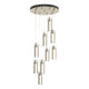 Exos Glass 9-Light Pendant