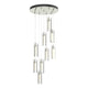 Exos Glass 9-Light Pendant