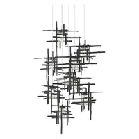 Tura 9-Light Seeded Glass Pendant