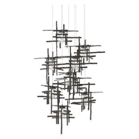 Tura 9-Light Seeded Glass Pendant