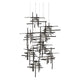 Tura 9-Light Seeded Glass Pendant