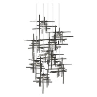 Tura 9-Light Seeded Glass Pendant