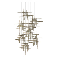 Tura 9-Light Seeded Glass Pendant