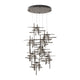 Tura 9-Light Seeded Glass Pendant