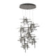 Tura 9-Light Seeded Glass Pendant