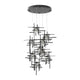 Tura 9-Light Seeded Glass Pendant