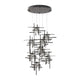Tura 9-Light Seeded Glass Pendant
