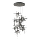Tura 9-Light Seeded Glass Pendant