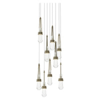 Link 9-Light Clear Glass Pendant