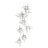 Tura 9-Light Frosted Glass Pendant