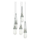 Link 5-Light Blown Glass Pendant