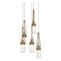 Link 5-Light Blown Glass Pendant
