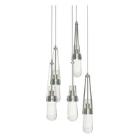 Link 5-Light Blown Glass Pendant