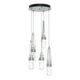 Link 5-Light Blown Glass Pendant