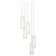 Exos Glass 5-Light Pendant