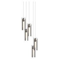 Exos Glass 5-Light Pendant
