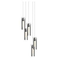 Exos Glass 5-Light Pendant