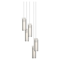 Exos Glass 5-Light Pendant