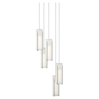 Exos Glass 5-Light Pendant