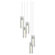 Exos Glass 5-Light Pendant