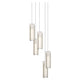 Exos Glass 5-Light Pendant