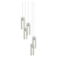 Exos Glass 5-Light Pendant