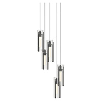 Exos Glass 5-Light Pendant
