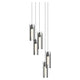 Exos Glass 5-Light Pendant