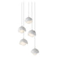 Brooklyn 5-Light Double Shade Pendant