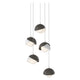 Brooklyn 5-Light Double Shade Pendant