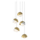 Brooklyn 5-Light Double Shade Pendant