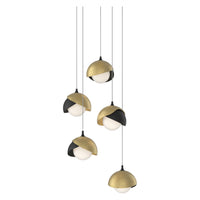 Brooklyn 5-Light Double Shade Pendant