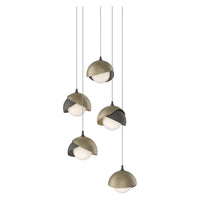 Brooklyn 5-Light Double Shade Pendant