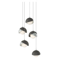 Brooklyn 5-Light Double Shade Pendant
