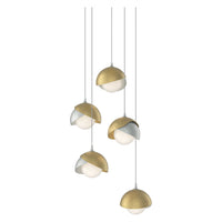 Brooklyn 5-Light Double Shade Pendant