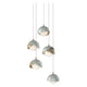 Brooklyn 5-Light Double Shade Pendant