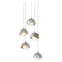 Brooklyn 5-Light Double Shade Pendant